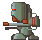 A bunch of robot sprites icon/pixelart