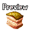 Food and Drink icon/pixelart