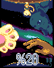 Pixelween2021w3_The Hand in Space icon/pixelart
