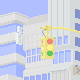 Traffic Lights icon/pixelart