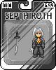 Septhiroth + Sword icon/pixelart