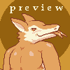 Sergal Booty icon/pixelart