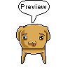 Five dog expresions icon/pixelart