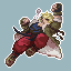 Street Fighter, Ken (SF 6) icon/pixelart