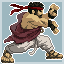 Ryu, Street Fighter VI icon/pixelart