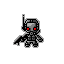 Wee! Shadow Soldier. icon/pixelart