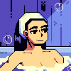 sheep soap icon/pixelart