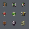 Shield icon 16x16 icon/pixelart