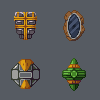 Shield 32x32 icon/pixelart