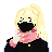 Shion - Jujutsu Kaisen OC icon/pixelart