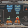 Recycling Chariot icon/pixelart