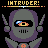 The Cyber-Warden icon/pixelart