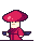 Cautious samurai icon/pixelart