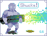 Shucks said he. icon/pixelart