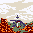 The valley of death icon/pixelart