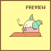 THE SIMPSONS #3 icon/pixelart