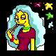 The cartoonist icon/pixelart