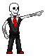 Skelly Suit icon/pixelart