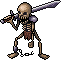 Skeleton icon/pixelart