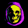 Skeletor icon/pixelart
