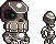 Skeleton icon/pixelart