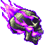 Skull Magic icon/pixelart
