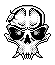 Skull icon/pixelart