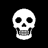 Skull icon/pixelart