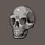 Skull Fellar icon/pixelart