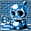 King Skull icon/pixelart