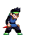 Ninja Slash icon/pixelart