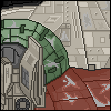 Star Wars - Boba Fett's Slave I icon/pixelart