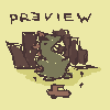 Sleepy Self Portrait icon/pixelart