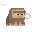Drowzy Gorilla icon/pixelart