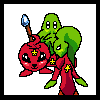 Star Slime Party icon/pixelart