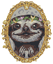Celia the Sloth icon/pixelart