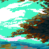 meadow icon/pixelart