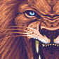 Lion icon/pixelart