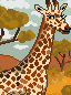 Long Neck  icon/pixelart