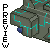 Space frigate icon/pixelart