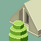 plastic forest icon/pixelart