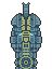 Robo snake icon/pixelart