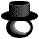 Snowman icon/pixelart