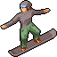 snow bored icon/pixelart