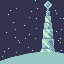 Snow icon/pixelart