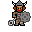 Soldier Barbarian icon/pixelart