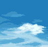 Scenery icon/pixelart