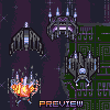 Space game mockup icon/pixelart