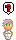 Submarine Dolphin icon/pixelart