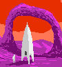 Explore Planet 53 icon/pixelart